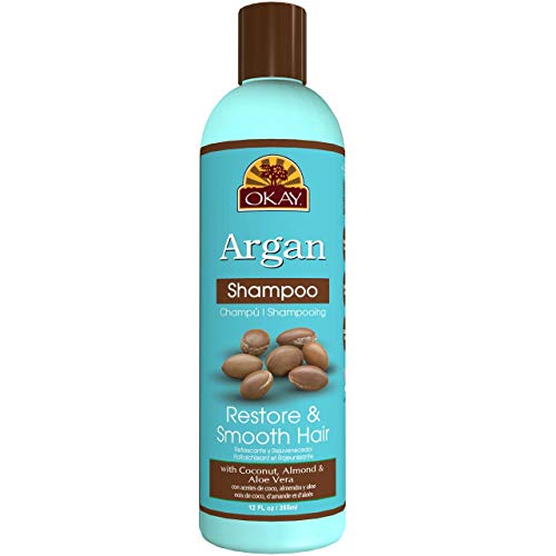Okay | Argan Shampoo | for All Hair Types Textures | Restore Hydrate and Smooth - Thumbnail 3