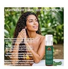 Okay Pure Naturals Batana Hair Mousse / 222 ml (7.5 Oz) - Thumbnail 3