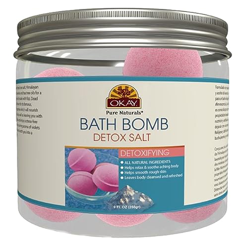Okay Pure Naturals Detox Salt Bath Bomb / 266 ml (9 oz) - Thumbnail 2