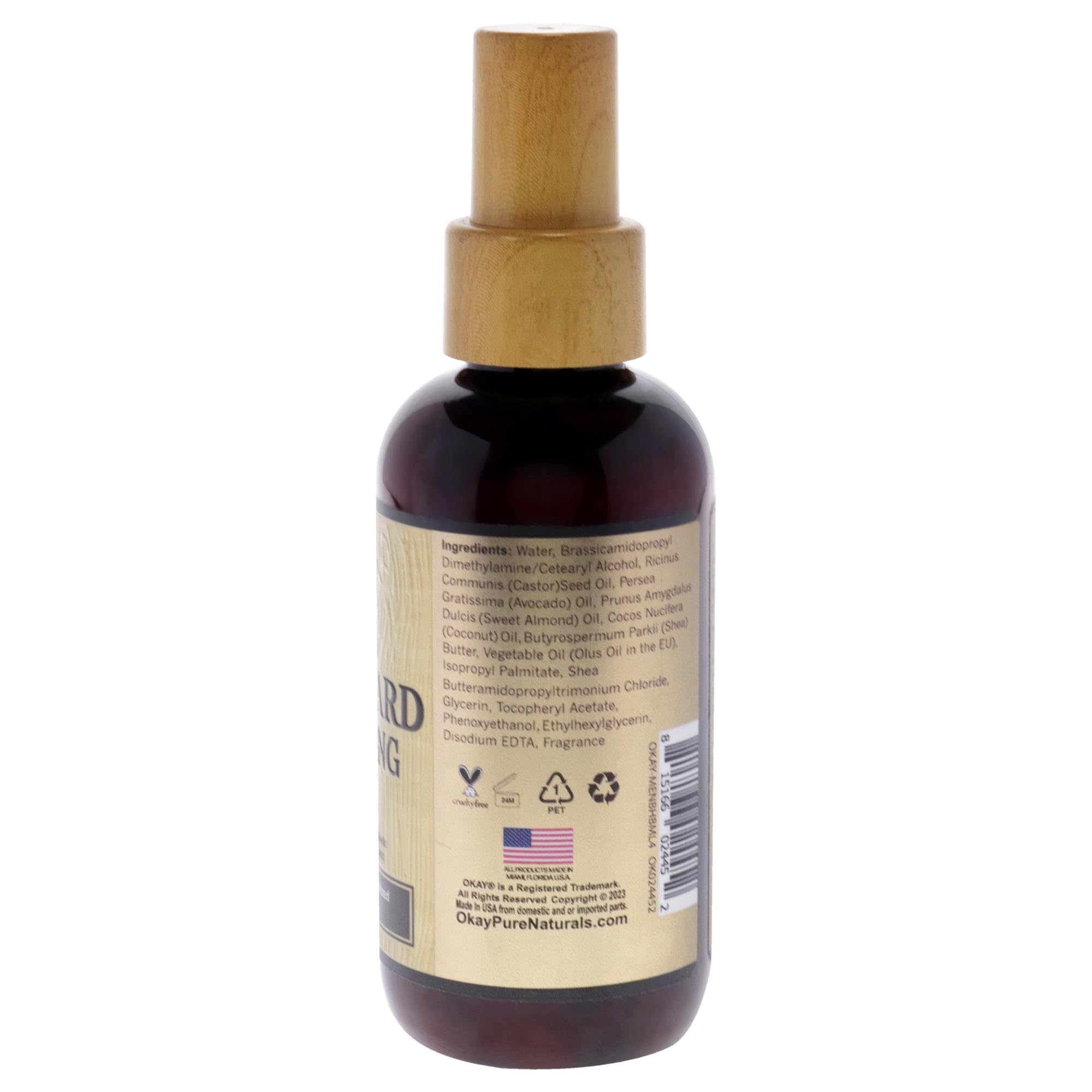 Okay Beard and Hair Moisturizing Lotion Beard Care Moisturizer Cream - Thumbnail 2