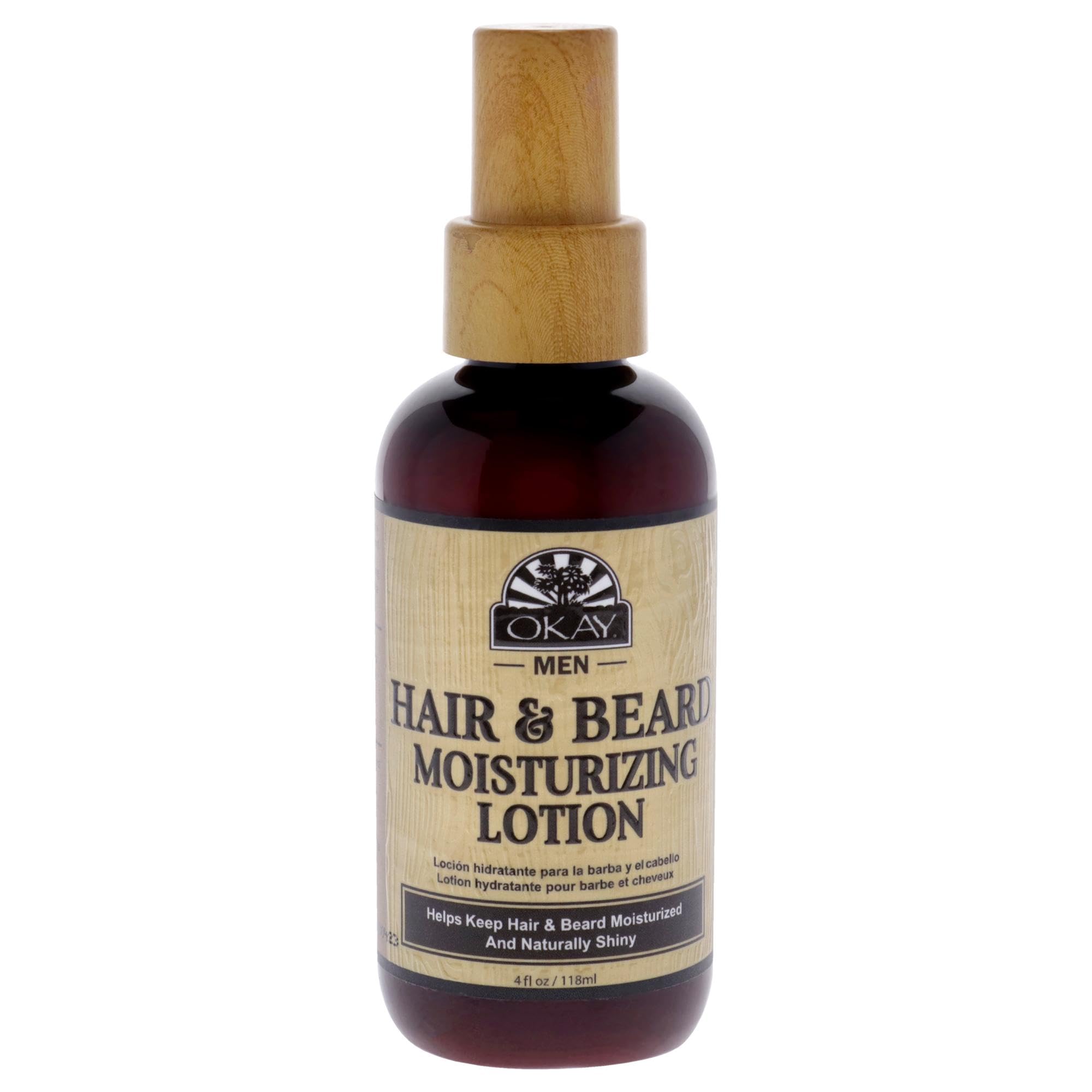 Okay Beard and Hair Moisturizing Lotion Beard Care Moisturizer Cream