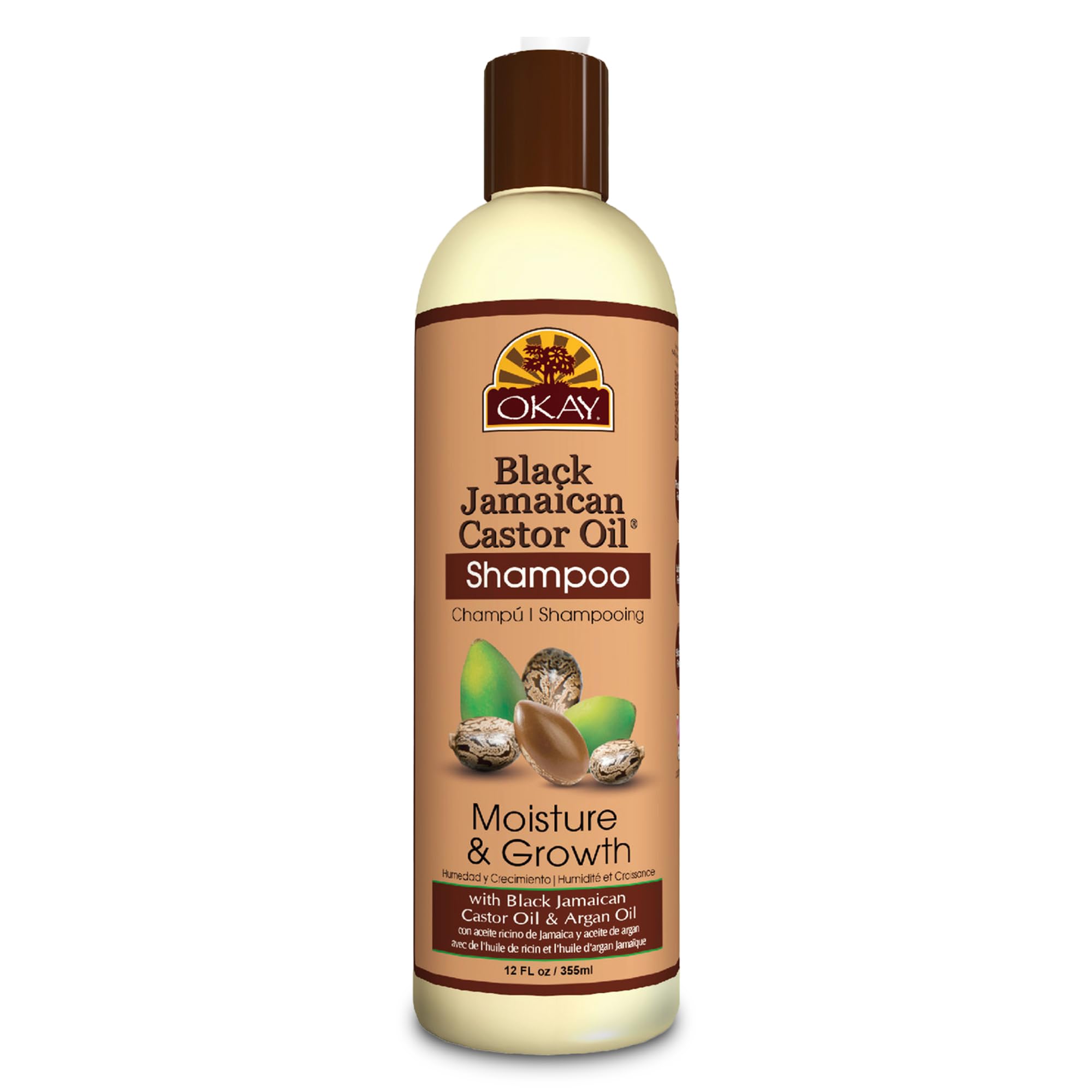 Okay Black Jamaican Castor Oil Shampoo Jamaican Castor Shampoo for Hair Health