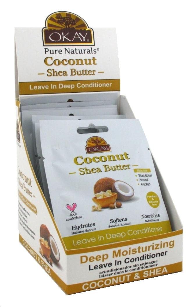 Okay Leave In Deep Conditioning Packettes Coconut and Shea Butter - Thumbnail 2