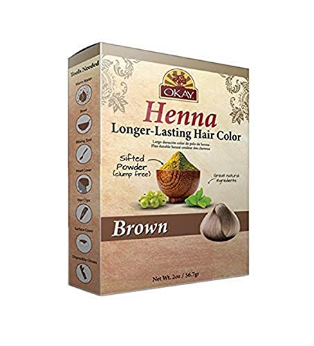 Okay Henna Color Brown 2 oz - Thumbnail 2