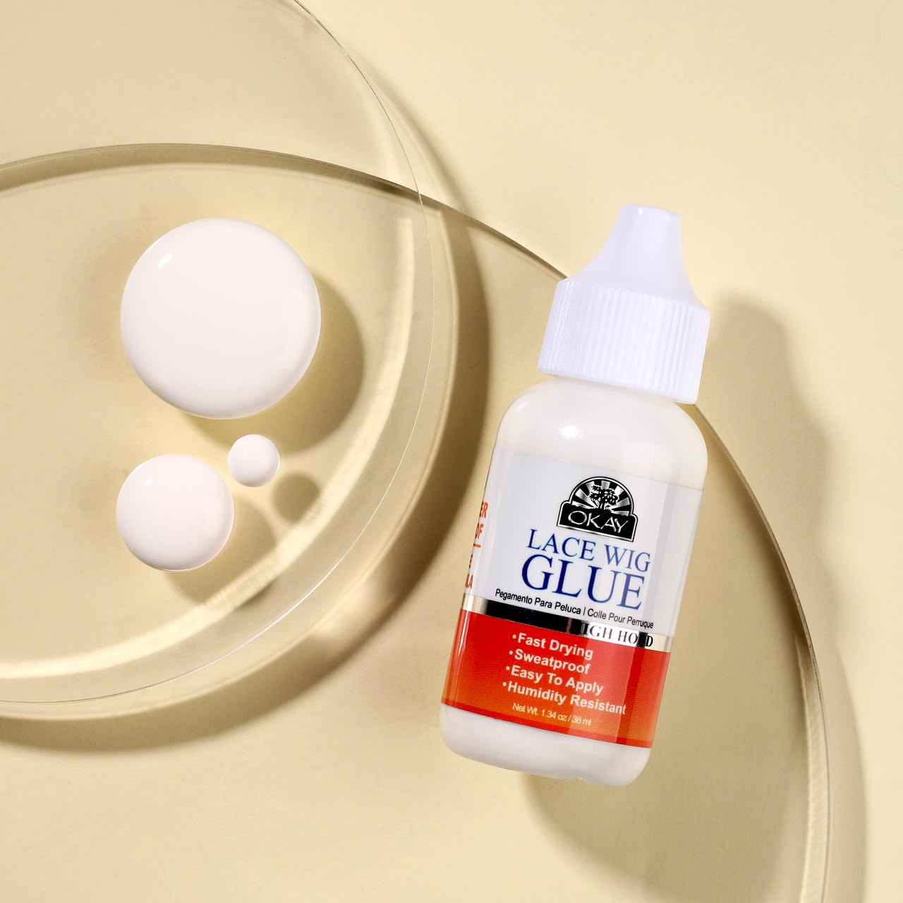Okay Lace Wig Glue 1.34 oz - Thumbnail 3