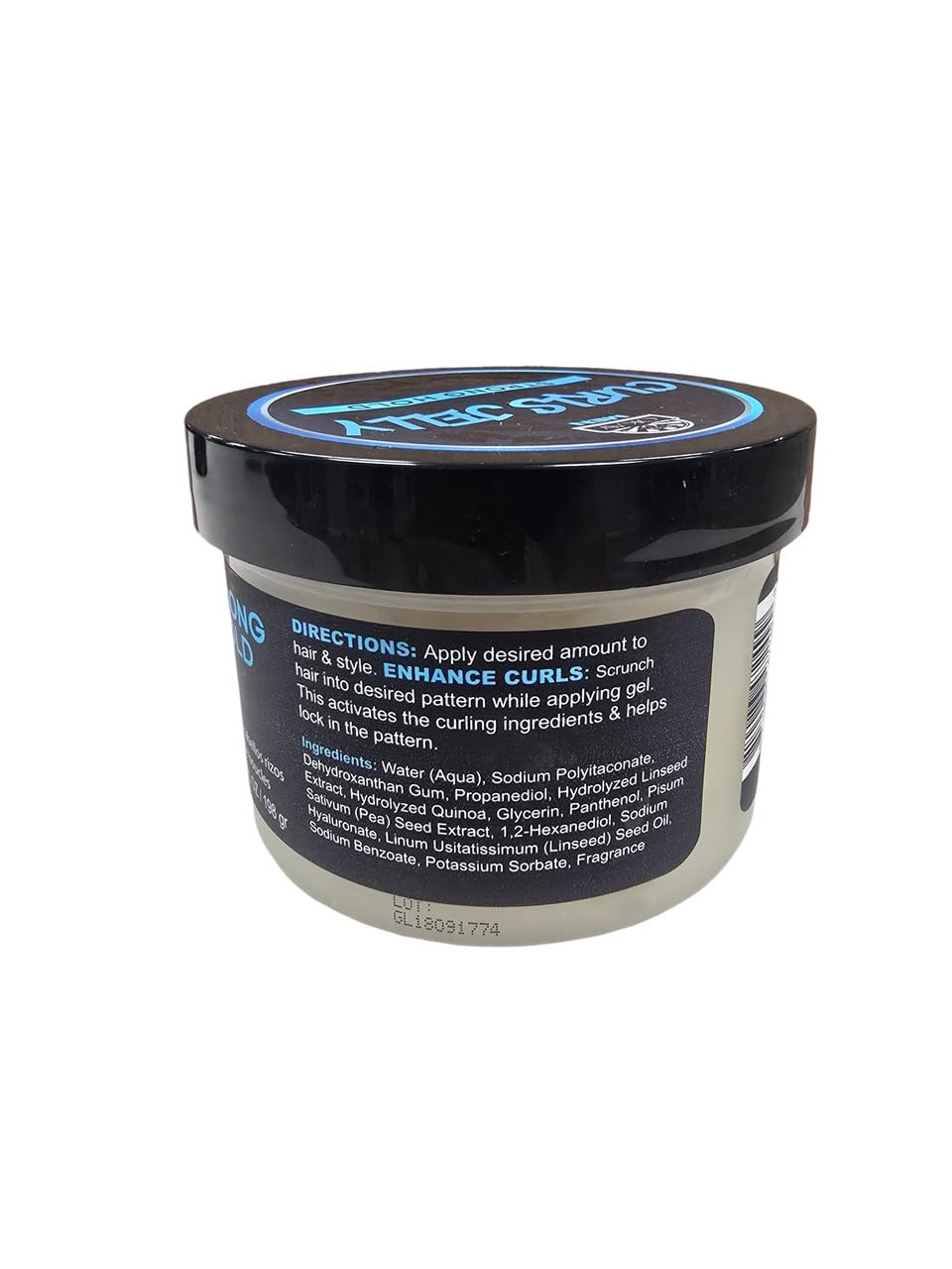 Okay Men’s Curls Jelly Curl Defining Gel Frizz Control Lightweight Long Lasting - Thumbnail 3