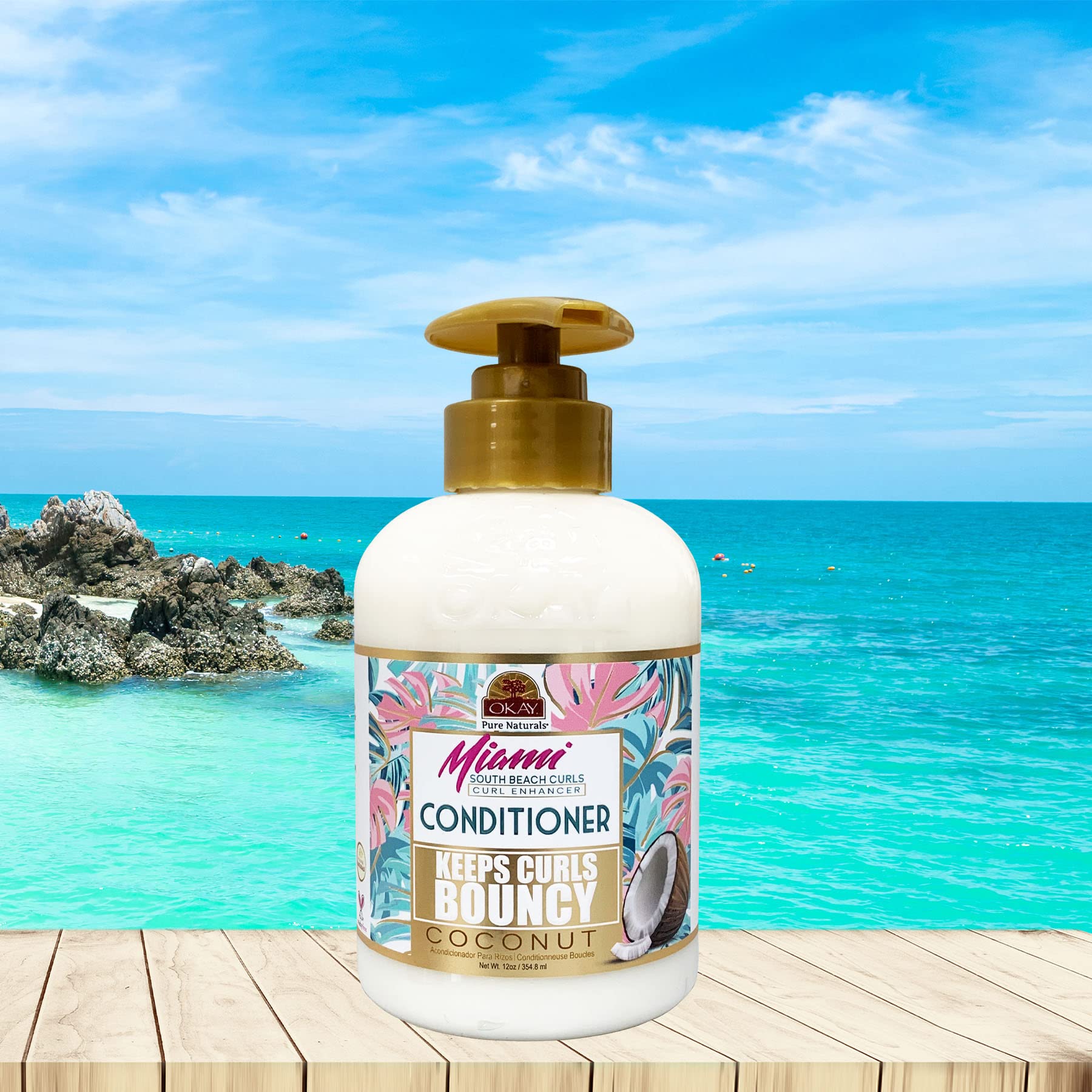 Okay Miami South Beach Conditioner / 355 ml (12 oz) - Thumbnail 3