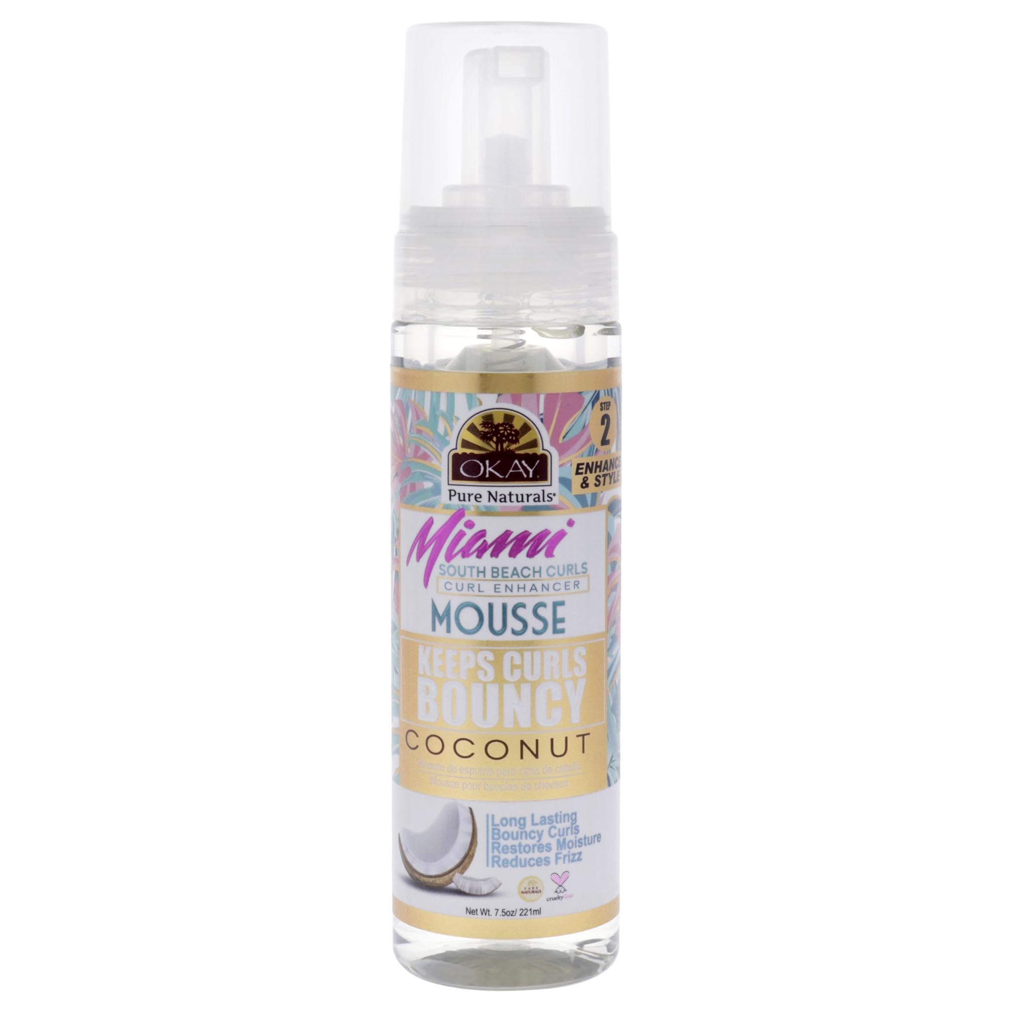 Okay Miami South Beach Mousse / 221 ml (7.5 oz)