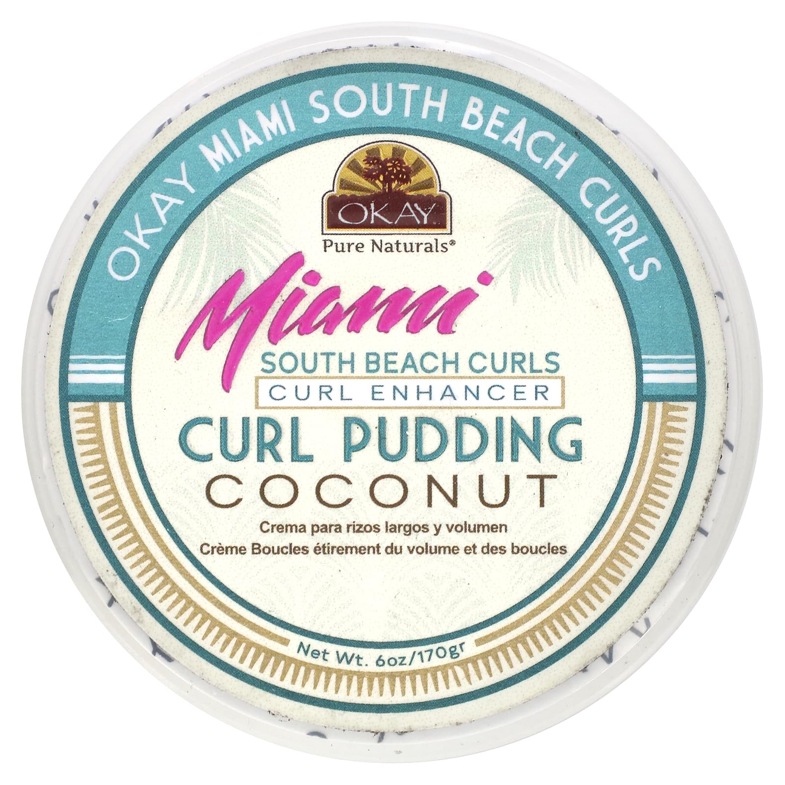 Okay Miami South Beach Curl Pudding / 170 ml (6 oz) - Thumbnail 3