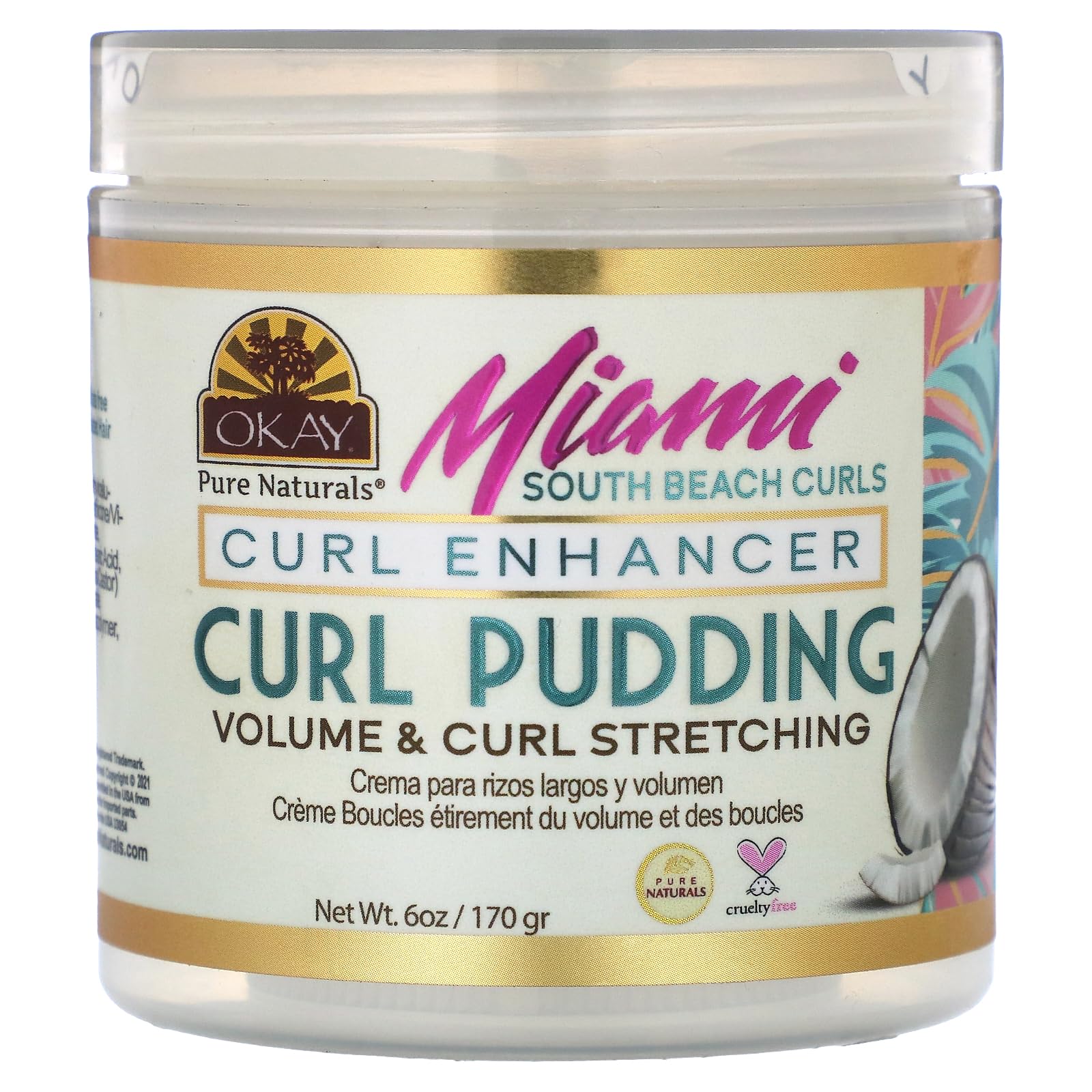 Okay Miami South Beach Curl Pudding / 170 ml (6 oz)