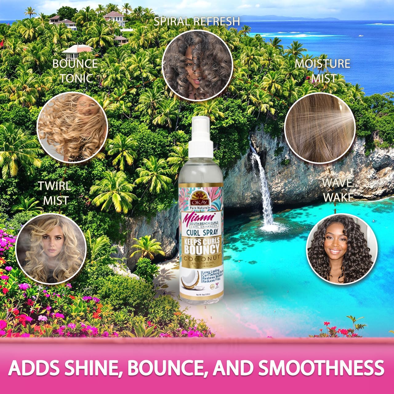 Okay Miami South Beach Curl / 237 ml (8 oz) - Thumbnail 3