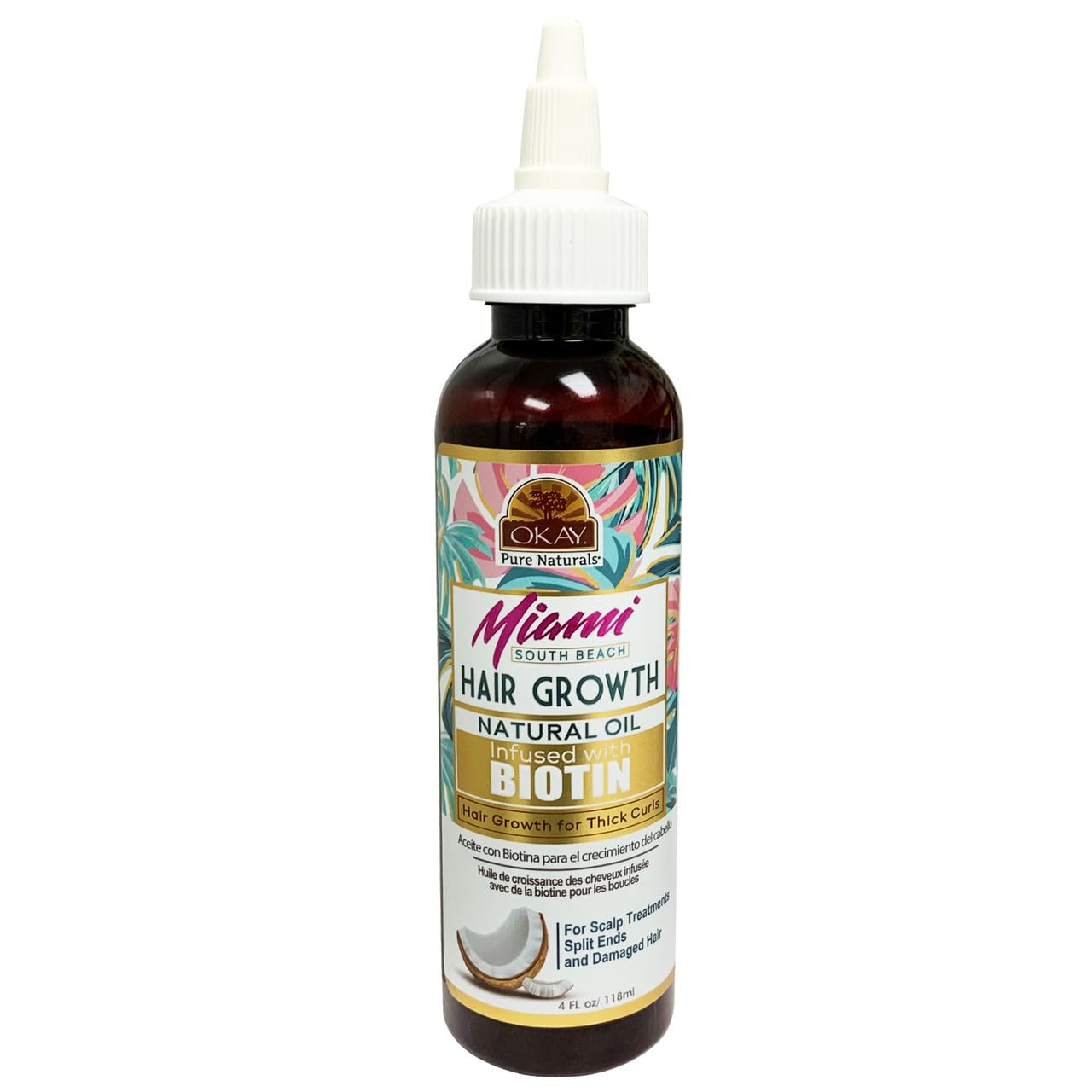Okay Miami South Beach Natural Oil / 118 ml (4 oz)