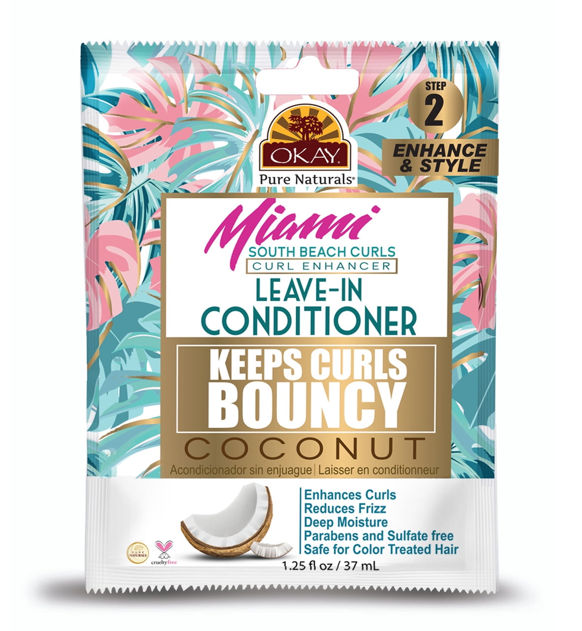 Okay Miami South Beach Curl Enhancer Leave In Conditioner / | Define Hydrate
