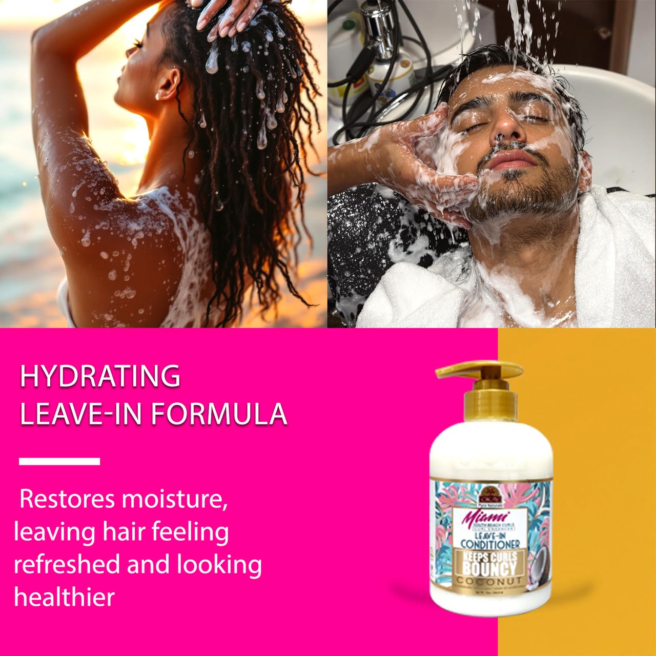 Okay Miami South Beach Leave In Conditioner / 355 ml (12 oz) - Thumbnail 2