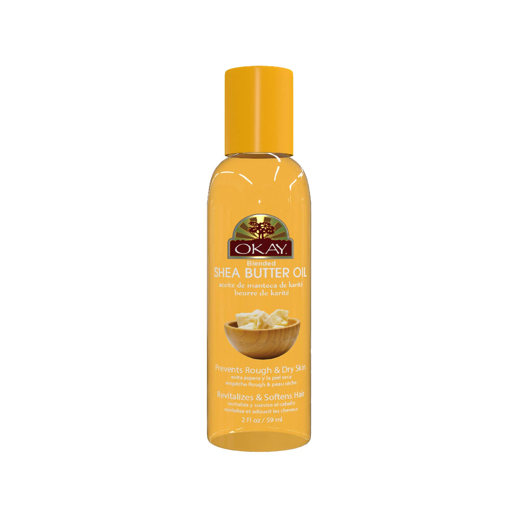 Okay | Blended Shea Butter Oil | for Skin and Hair | 2 oz