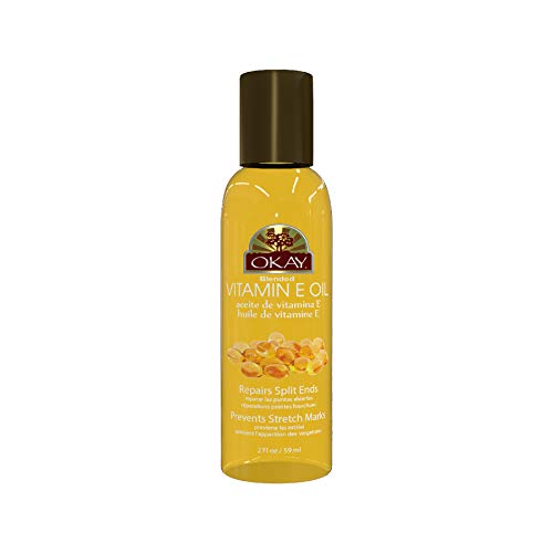 Okay Vitamin E Oil for Hair and Skin 2 oz - Thumbnail 2
