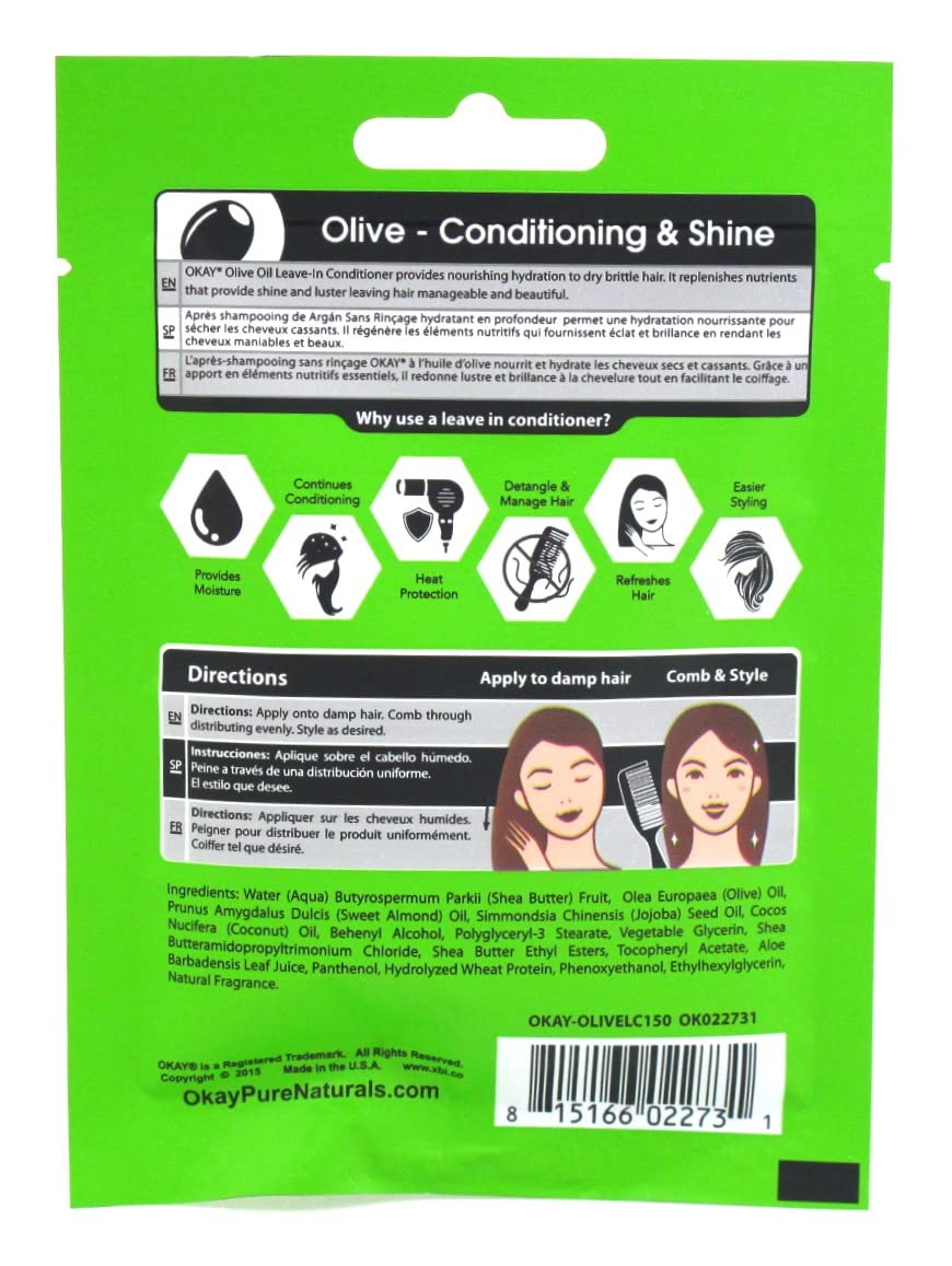 Okay Olive Oil Lv/in Cond Dl12 - Thumbnail 2