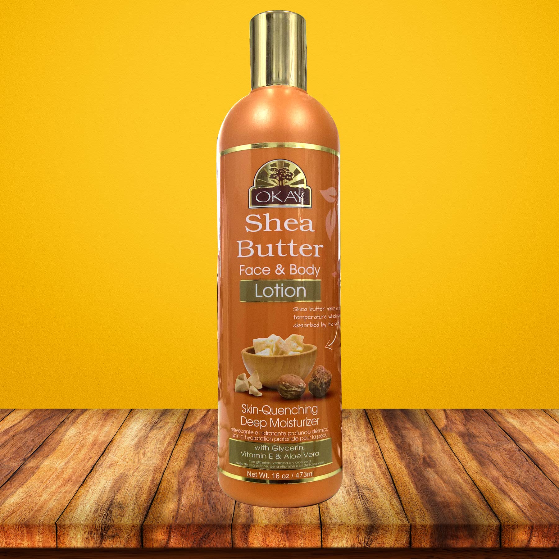 Okay | Shea Butter Face and Body Lotion | for All Skin Types | Helps Restore - Thumbnail 3