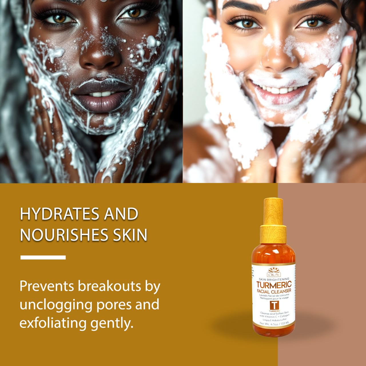 Okay Turmeric Facial Cleansr4.5 - Thumbnail 3