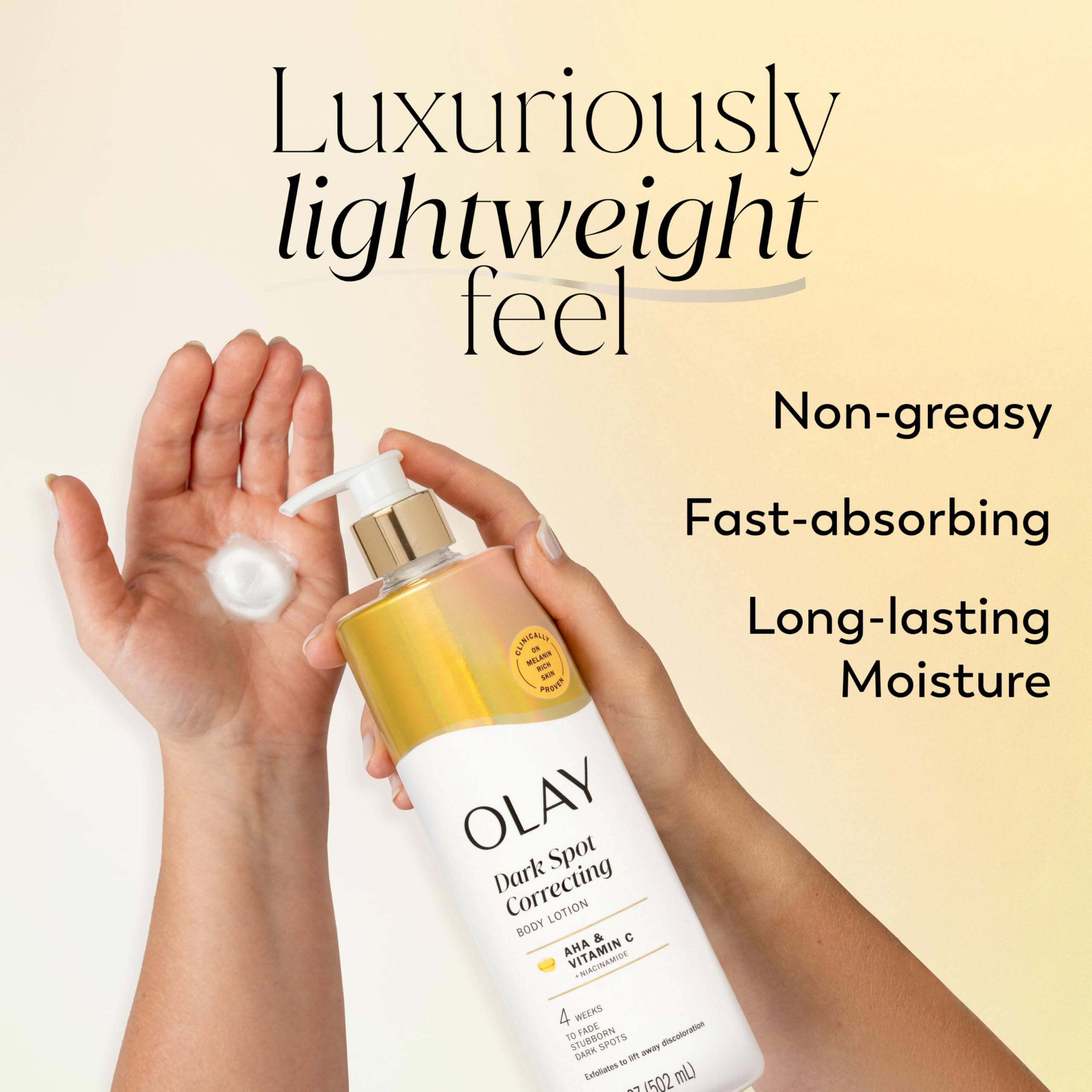 Olay Body Lotion Tone Enhancing With Aha Serum Visibly Reduce Discolored Skin - Thumbnail 2