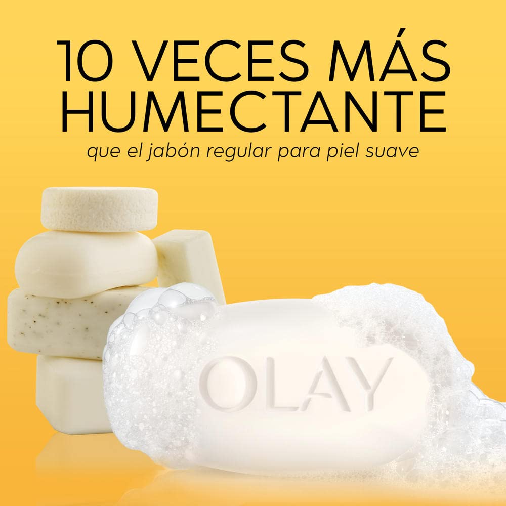 Olay Ultra Moisture Bar Soap Shea Butter 4 Count 3.17 oz - Thumbnail 3