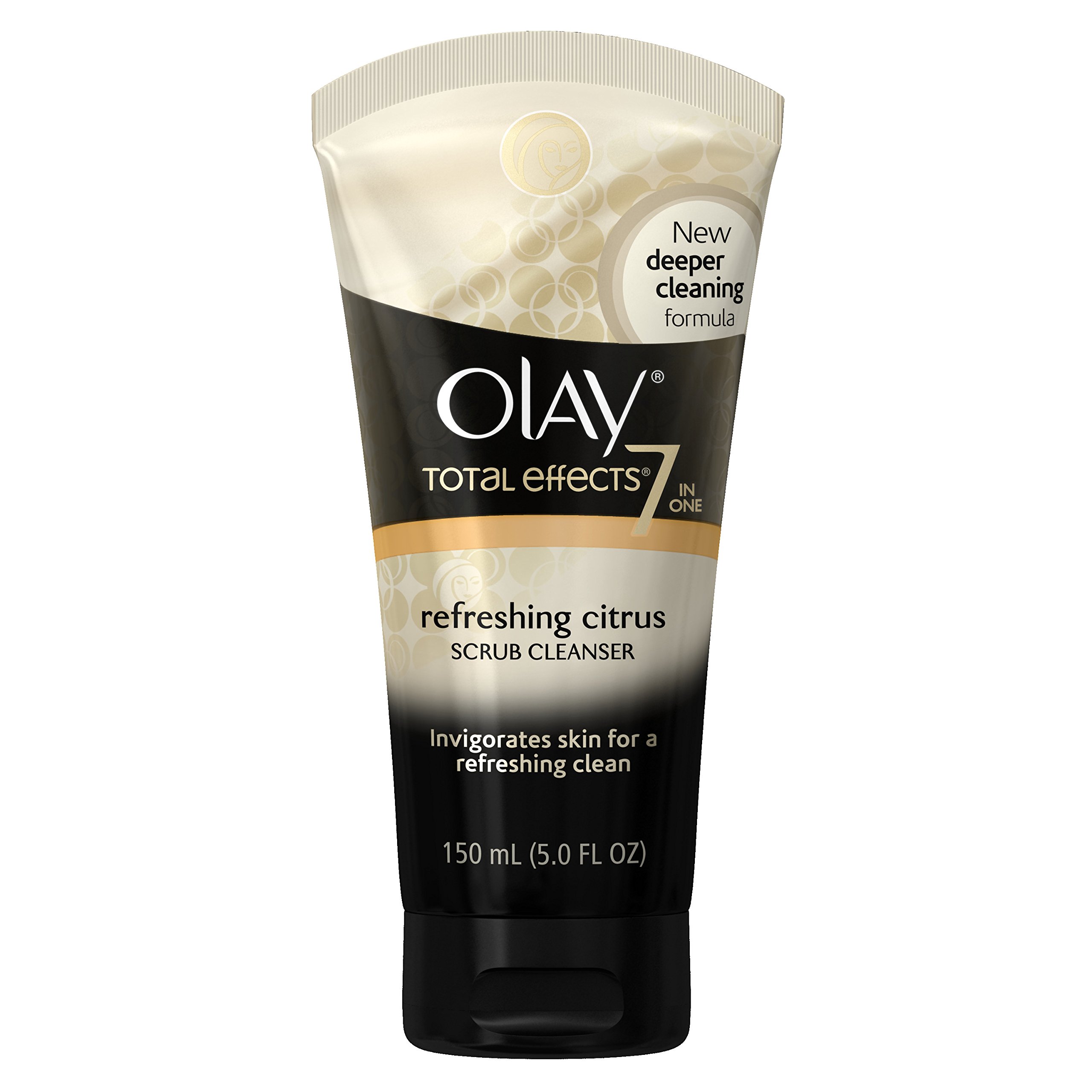 Olay Total Effects Refreshing Citrus Scrub Face Cleanser 5 oz - Thumbnail 1