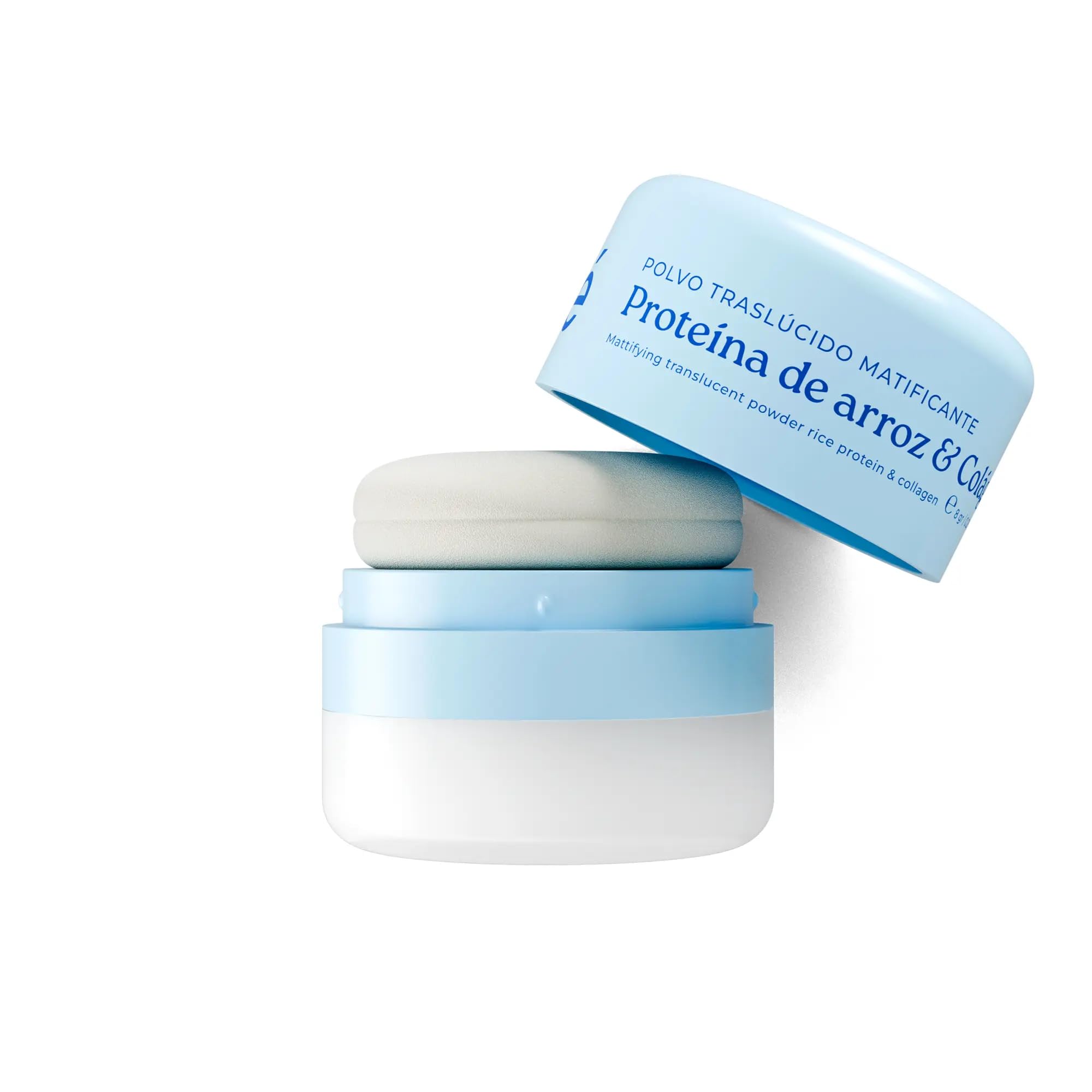 (5-pack) OLÉ Dry Shampoo Powder with Rice Protein and Collagen, 8g, Translucent Mattifying Formula for Oily Roots