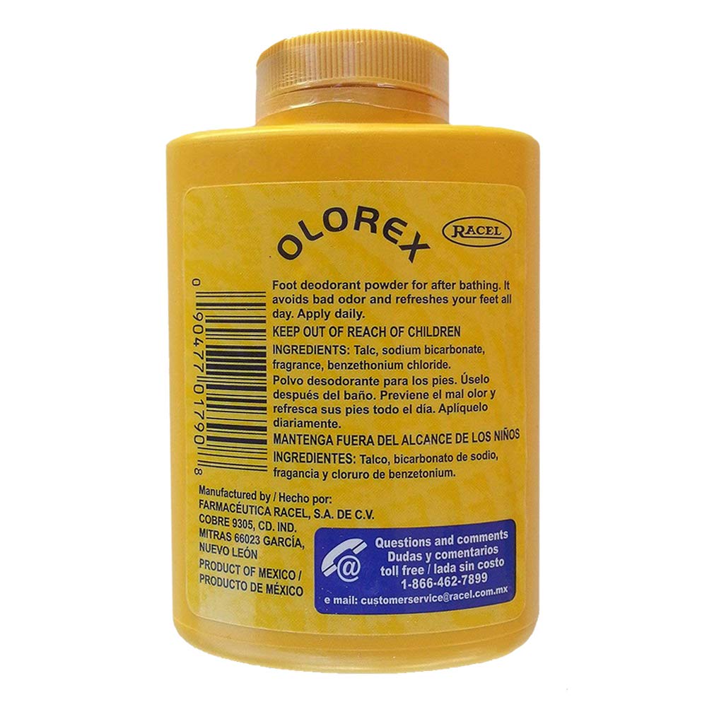 Olorex Foot Deodorant Powder 7.05 oz - Thumbnail 2