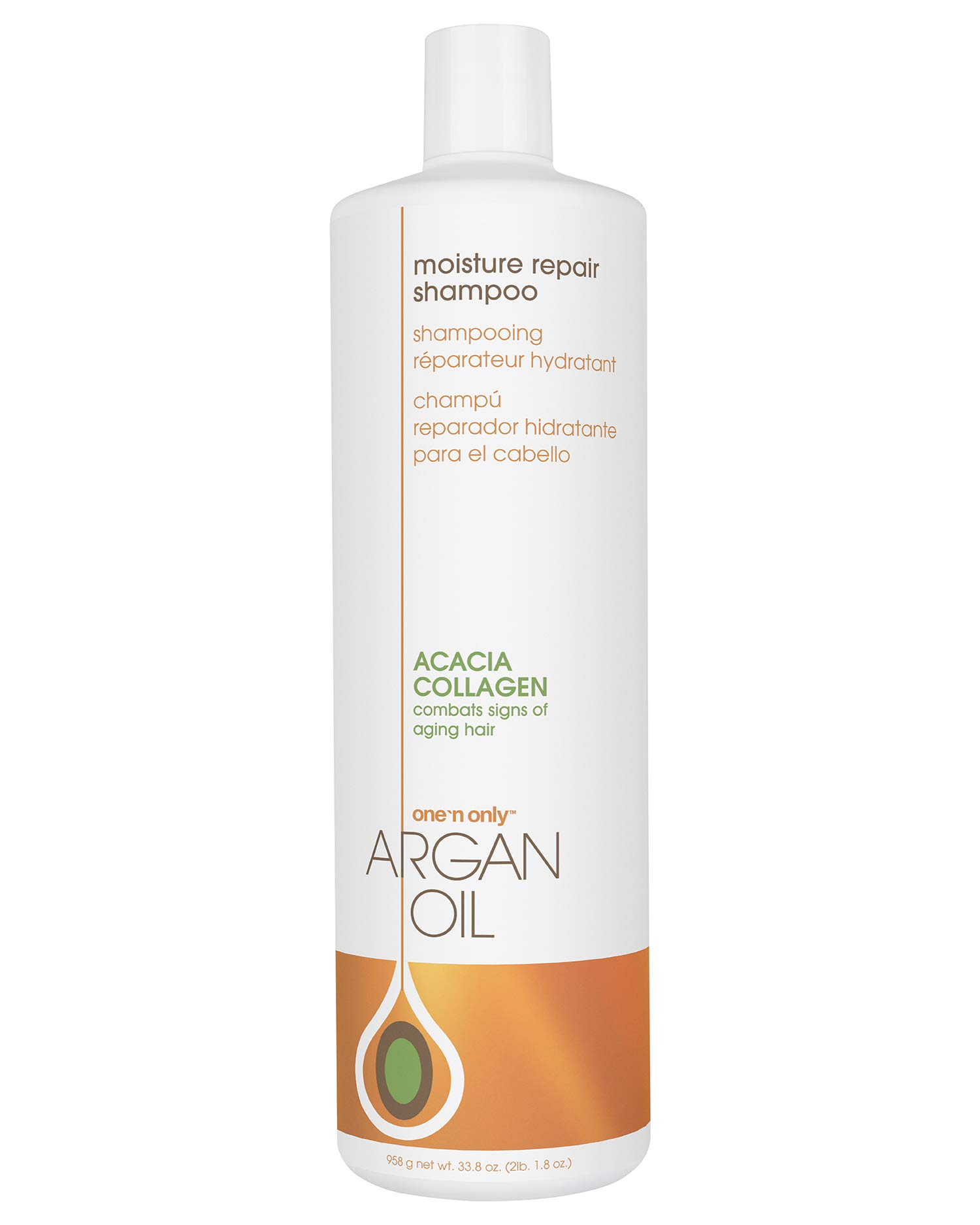 One 'n Only Moisture Repair Shampoo With Argan Oil Rebalances Hair Moisture