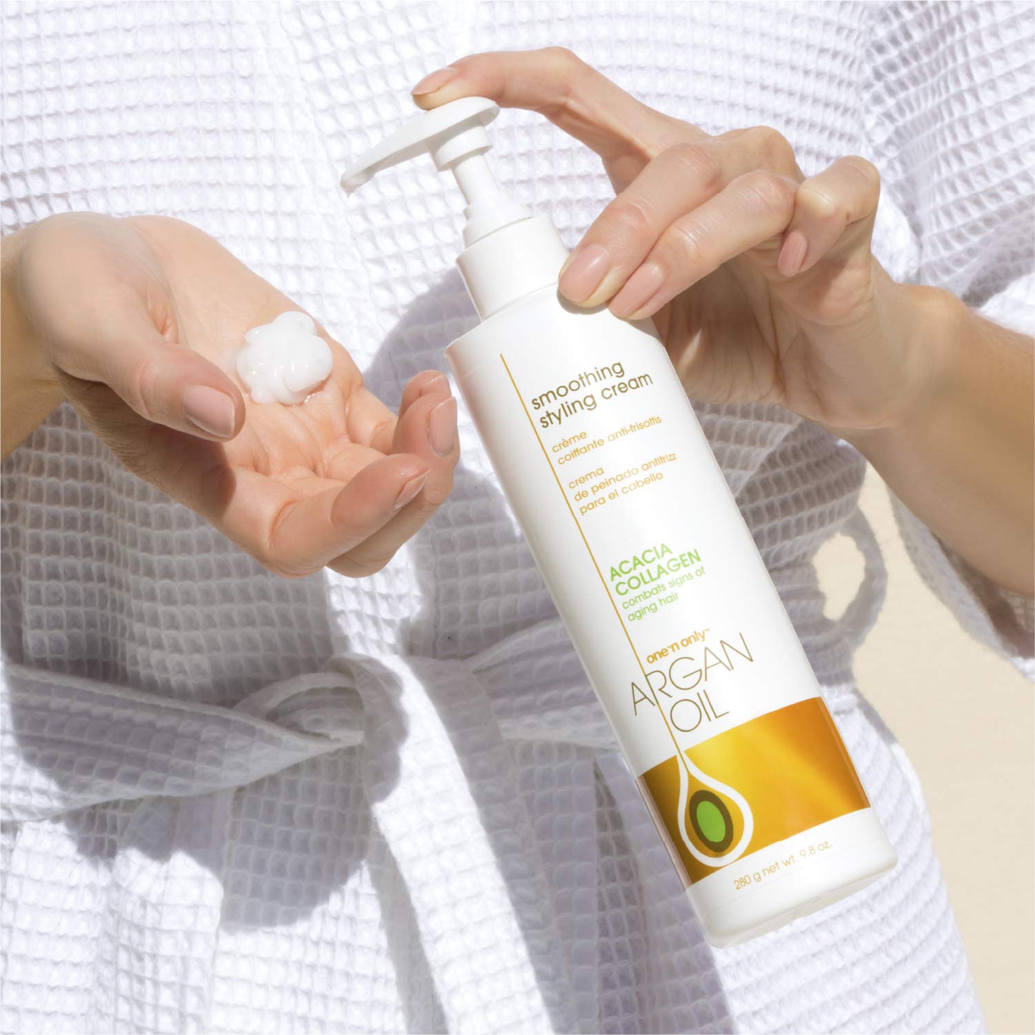 One 'n Only Smoothing Styling Hair Cream 9.8 oz - Thumbnail 3