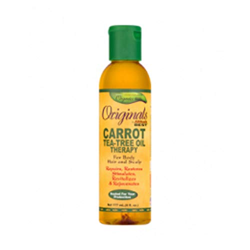 Africa's Best Africas Orig Carrot Tea Tree Oil 6 Fl Oz 177 ml - Thumbnail 2