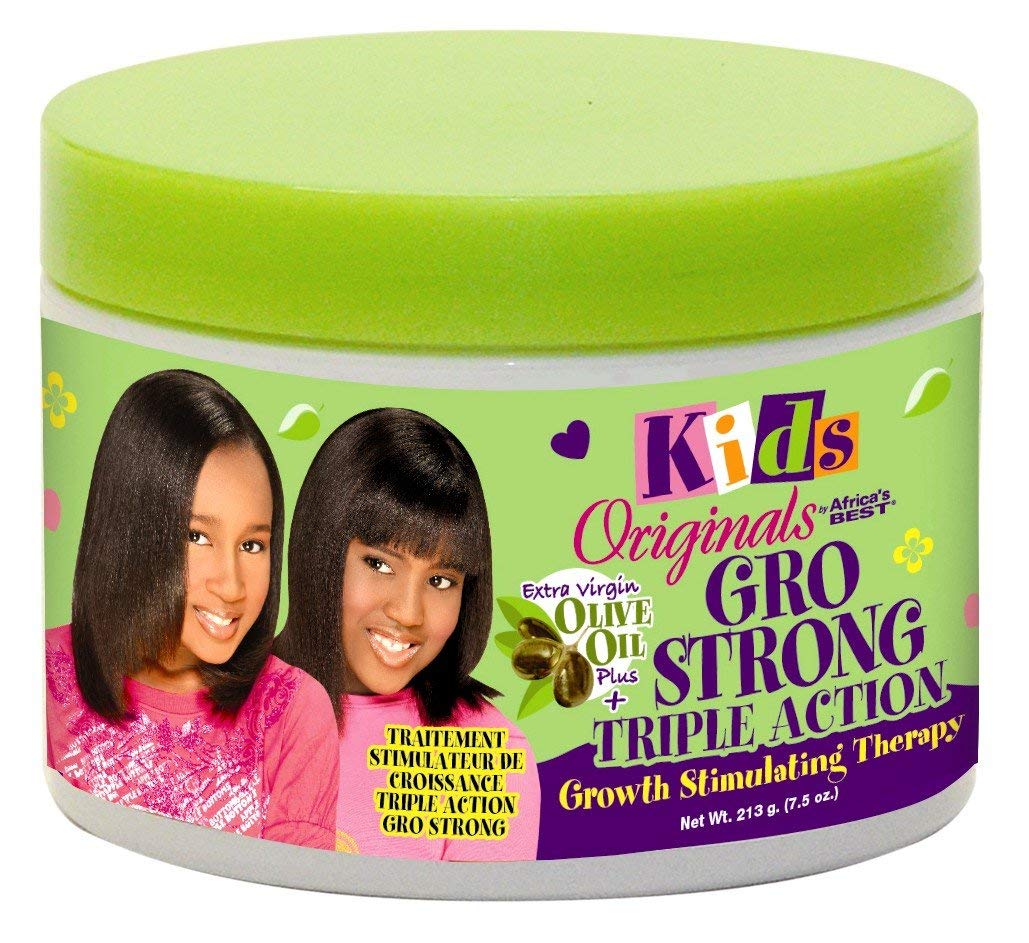 Africas Best Kids Orig Gro Strong Therapy Jar 221 ml (7.5 oz) - Thumbnail 2