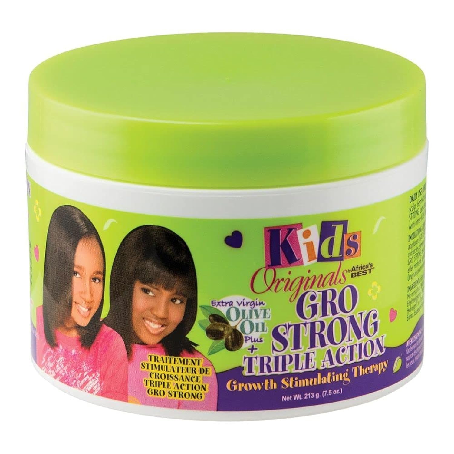 Africas Best Kids Orig Gro Strong Therapy Jar 221 ml (7.5 oz)