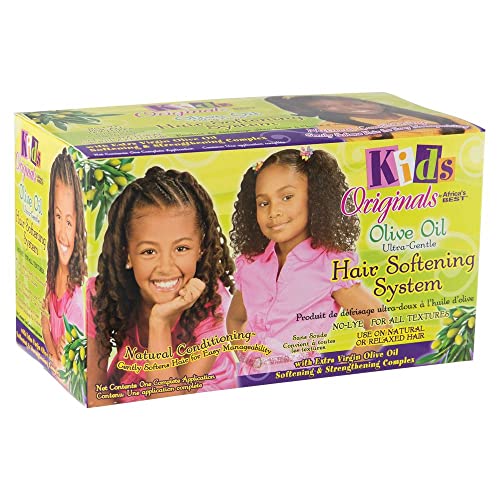 Originals By Africa's Best Kids Olive Oil Ultra Gentle Hair Softening System - Thumbnail 2