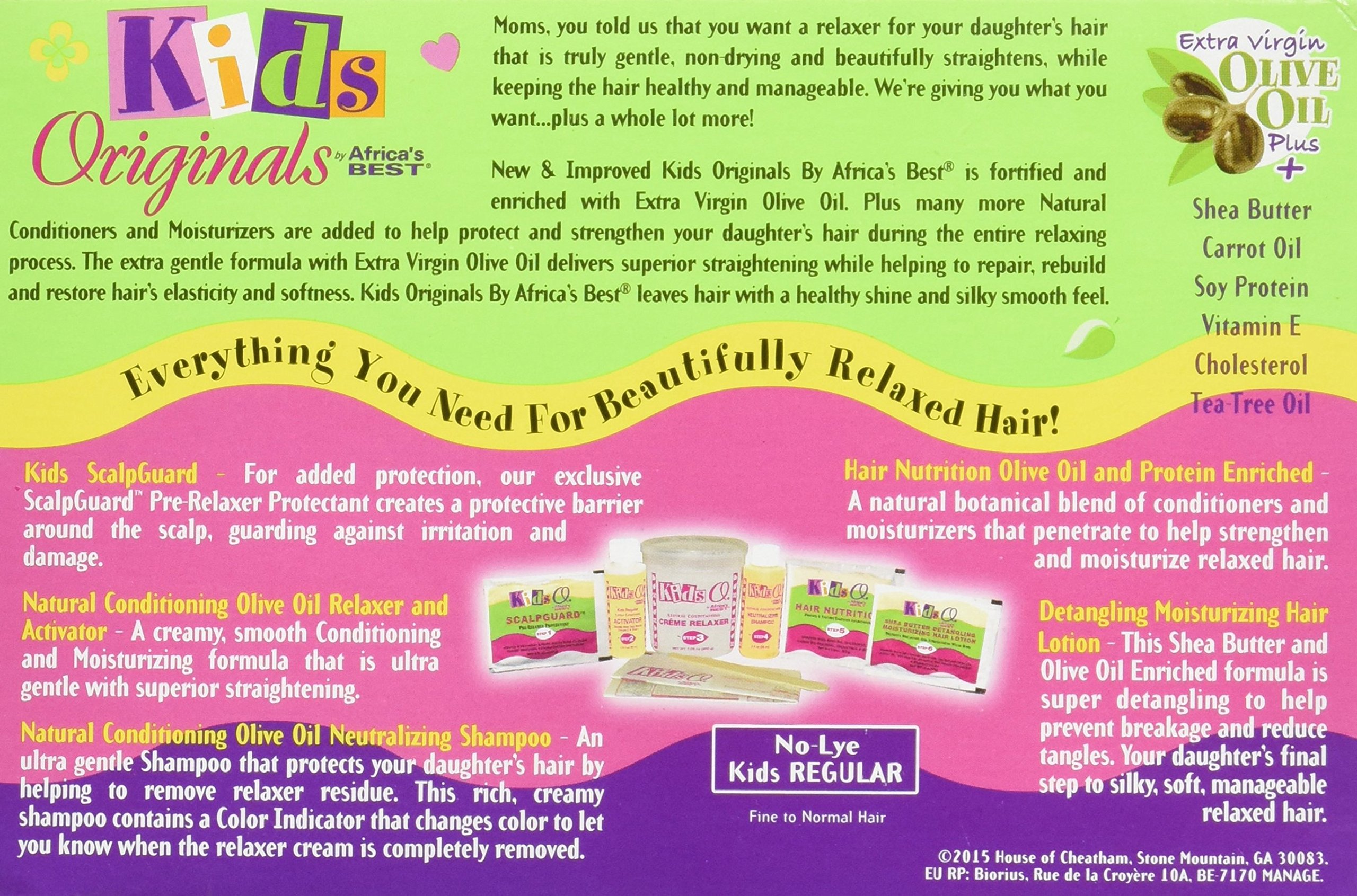 Originals By Africa's Best Kids Natural Conditioning Relaxer System With