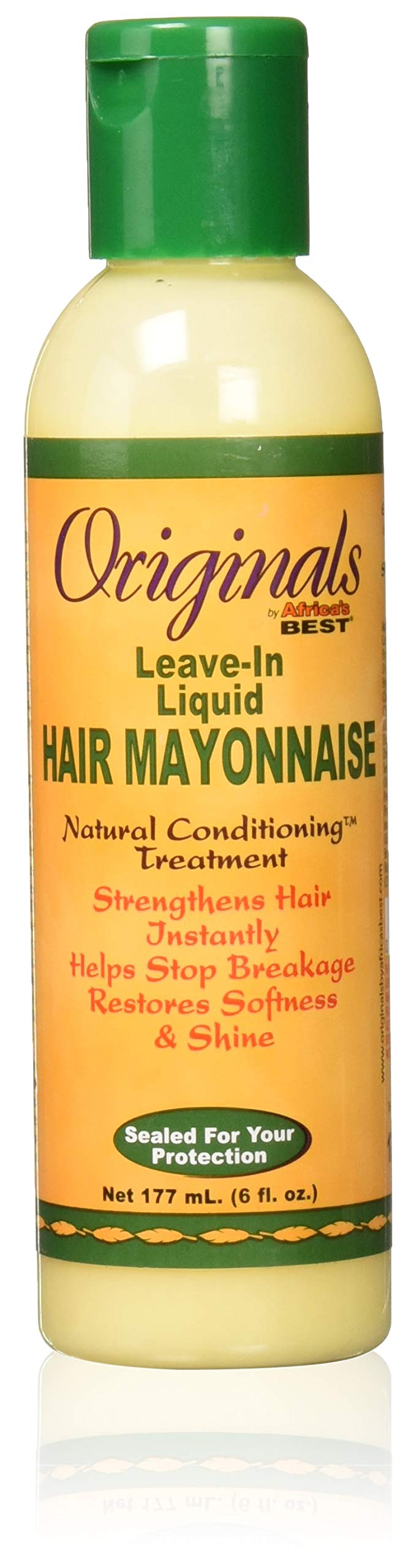 Originals By Africa's Liquid Hair Mayonnaise Leave In Conditioner 6 Fl Oz