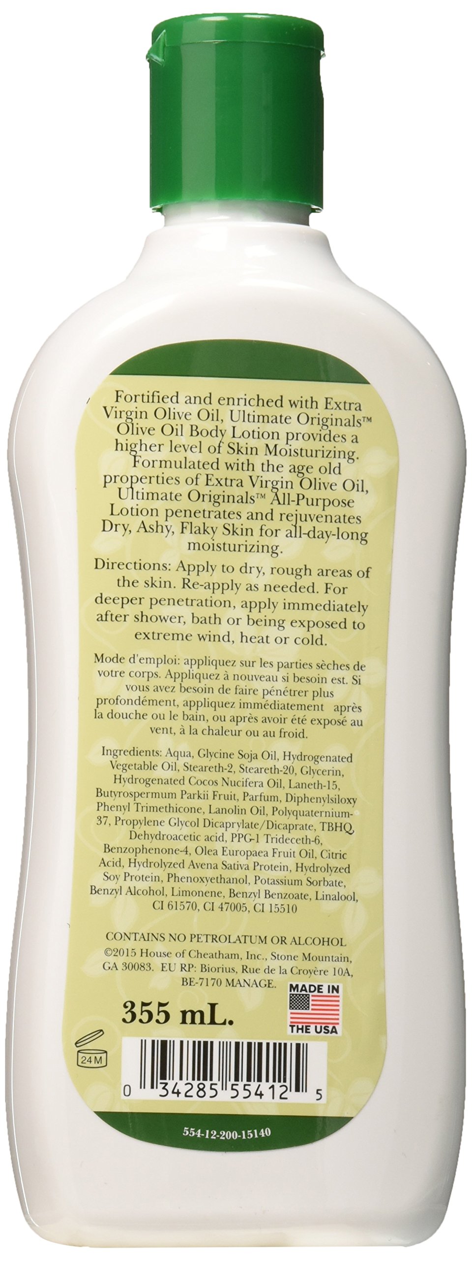 Originals By Africa's Best Extra Virgin Olive Oil Moisturizing Body Lotion