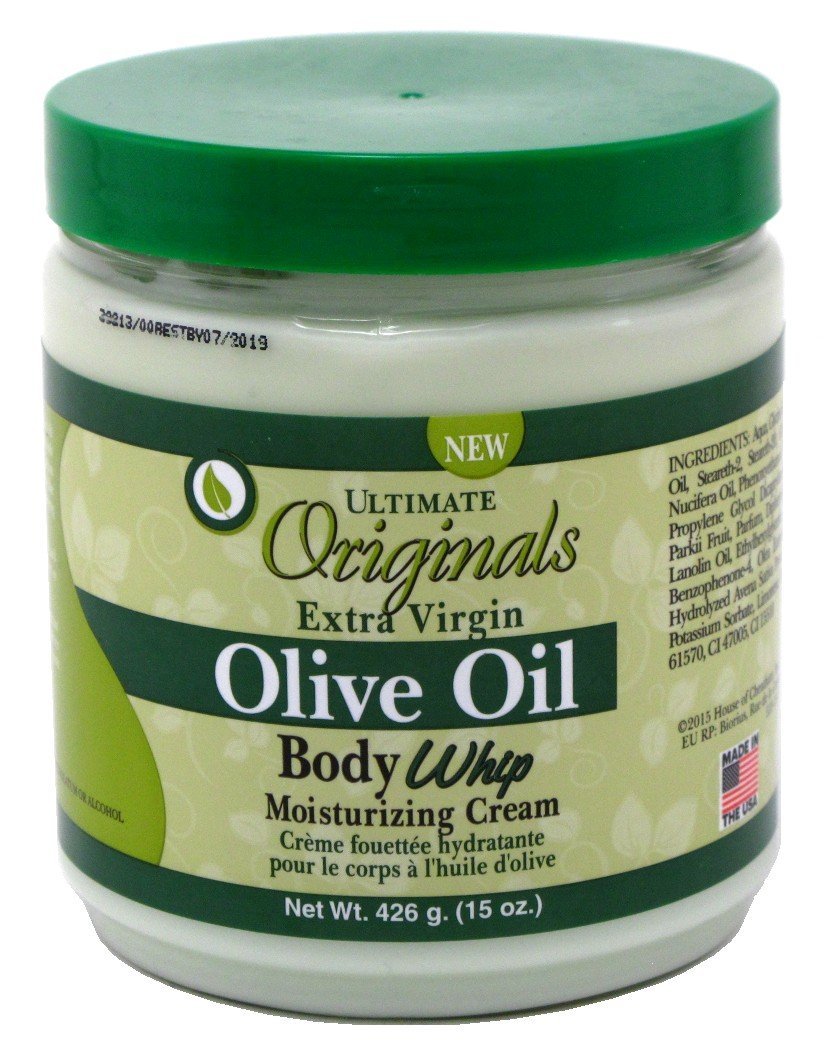 Africa's Best Ultimate Originals Extra Virgin Olive Oil Body Whip Cream 15 oz - Thumbnail 3