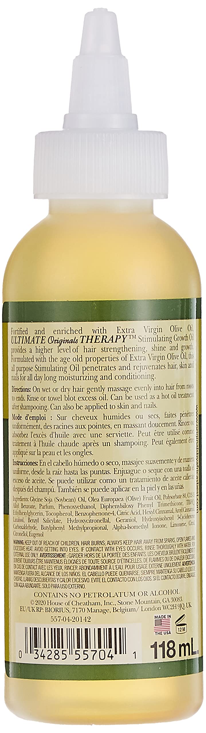 Originals Stimulate Oil Olve 4 oz - Thumbnail 2