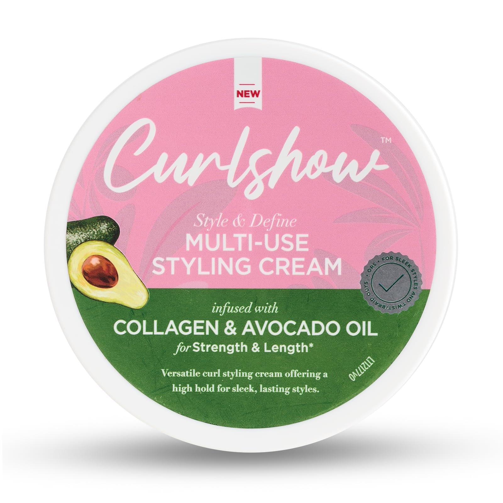 Ors Olive Oil Curlshow Multi Use Styling Cream Infused With Collagen Avocado - Thumbnail 3
