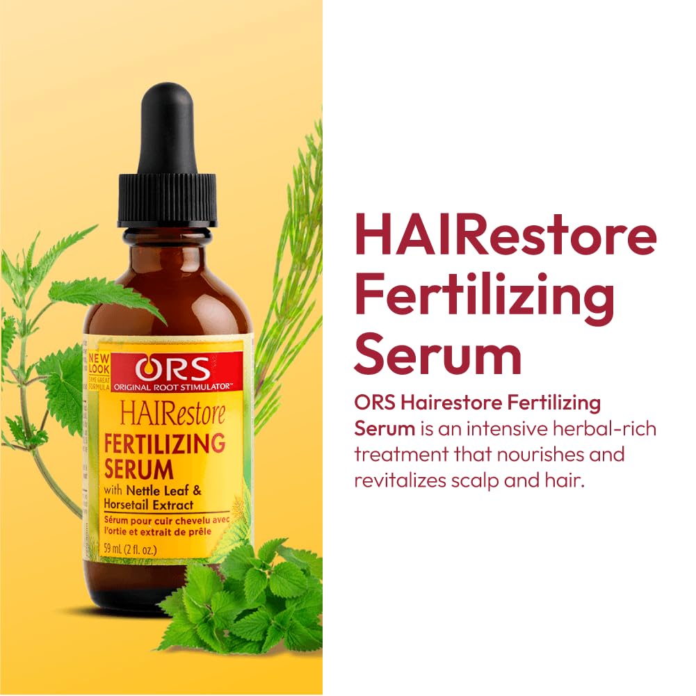 Ors Hairestore Herbal Hair Serum Fertilizing Serum With Nettle Leaf and (Set) - Thumbnail 3