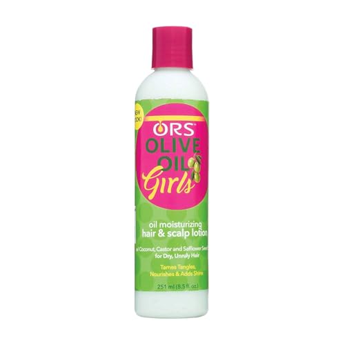 Ors Olive Oil Girls Moisturizing Hair Scalp Lotion With Coconut Castor - Thumbnail 2