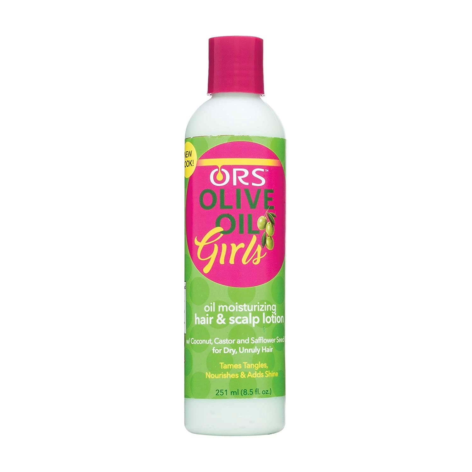 Ors Olive Oil Girls Moisturizing Hair Scalp Lotion With Coconut Castor