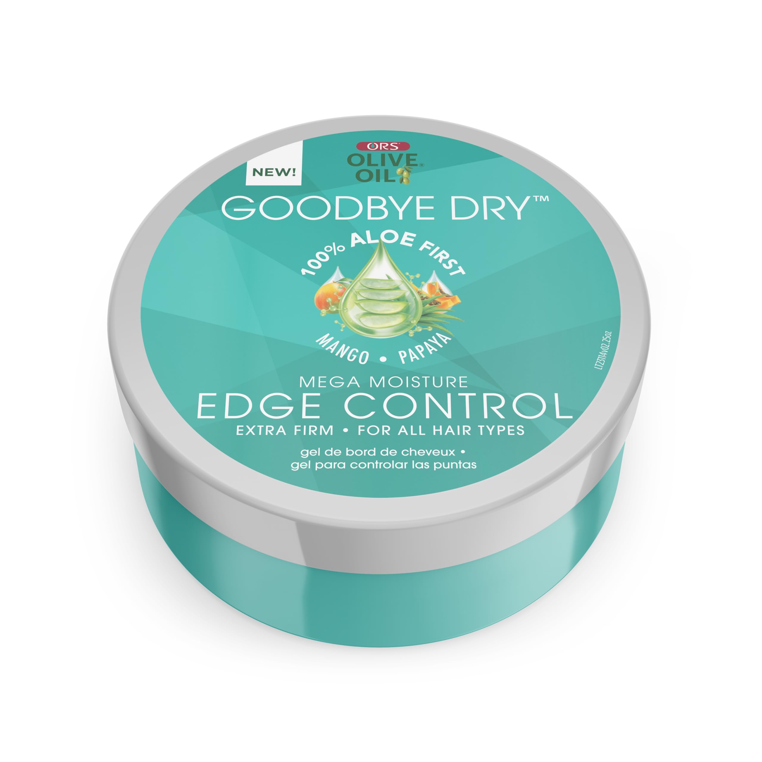 Ors Olive Oil Goodbye Dry Mega Moisture Edge Control Extra Firm Gel With Aloe