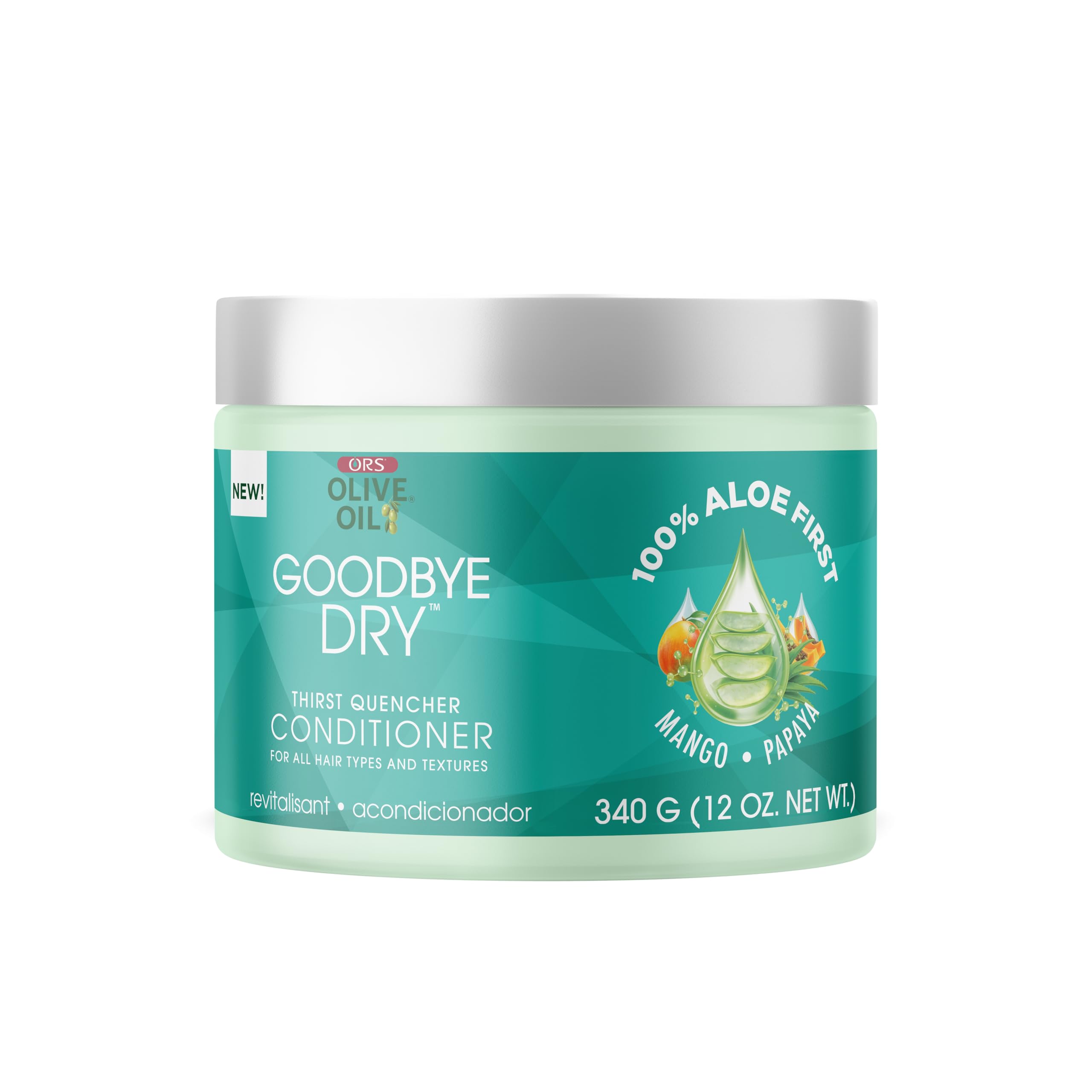 Ors Olive Oil Goodbye Dry Thirst Quencher Conditioner With Aloe Mango Papaya
