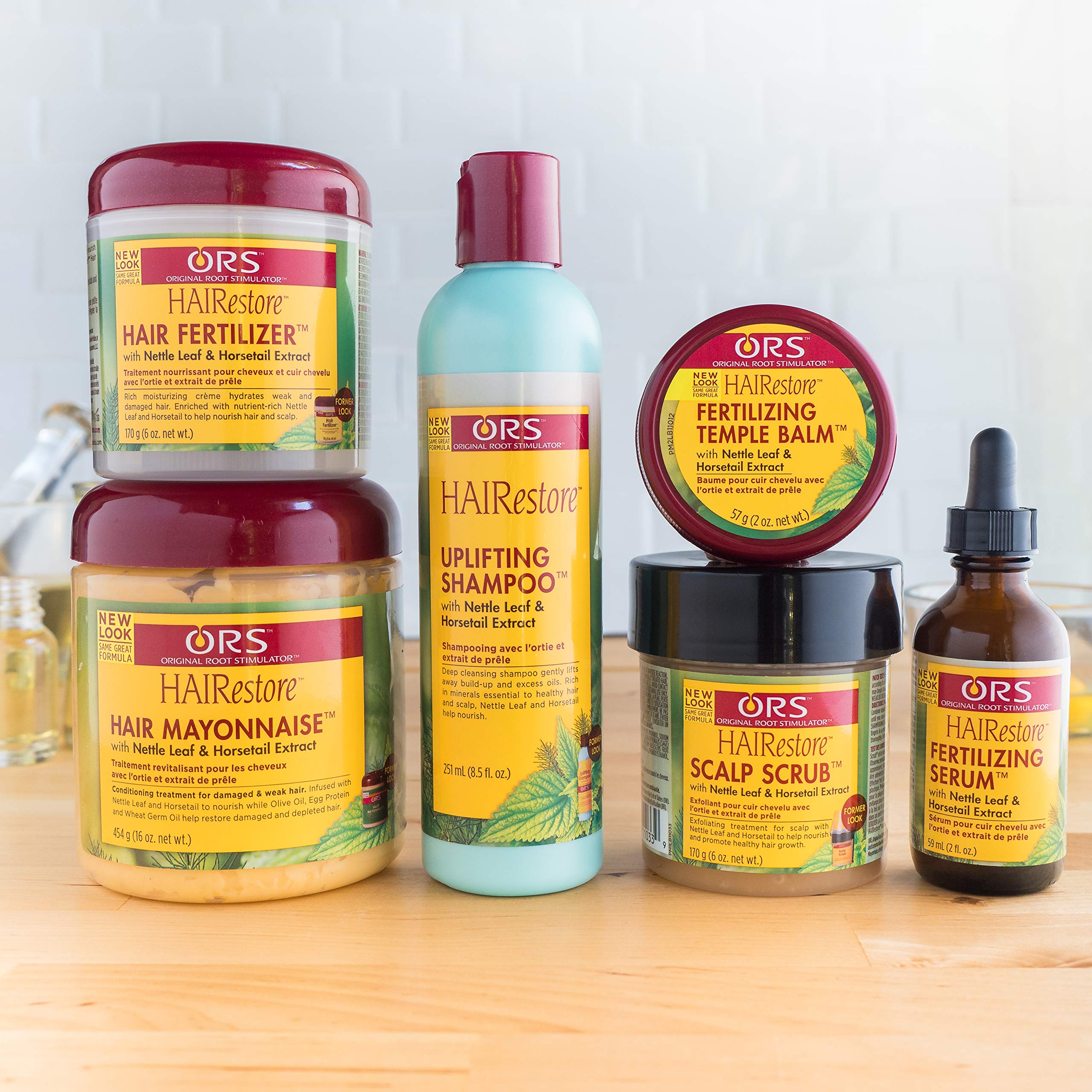 Ors Hairestore Hair Fertilizer With Nettle Leaf Horsetail Extract 6 oz (Set) - Thumbnail 3