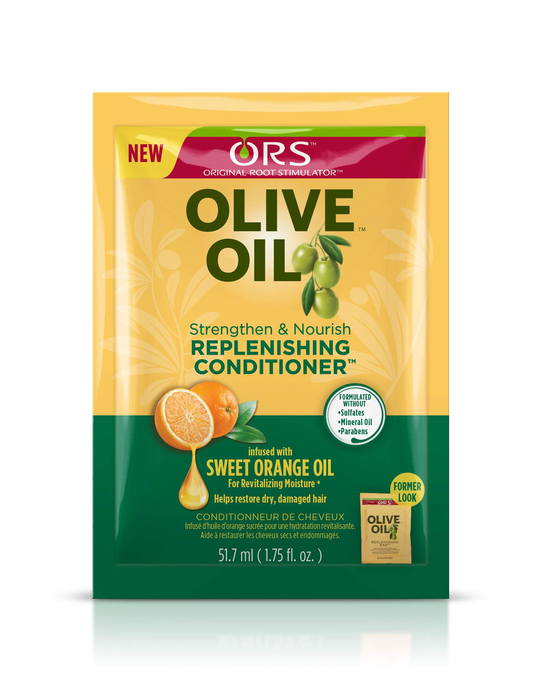 Ors Olive Oil Strengthen Restore Replenishing Hair Conditioner All Hair Types - Thumbnail 3