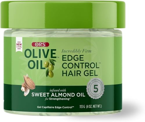 Ors Olive Oil Edge Control Hair Gel Natural Hair Types Strengthening Unisex - Thumbnail 2
