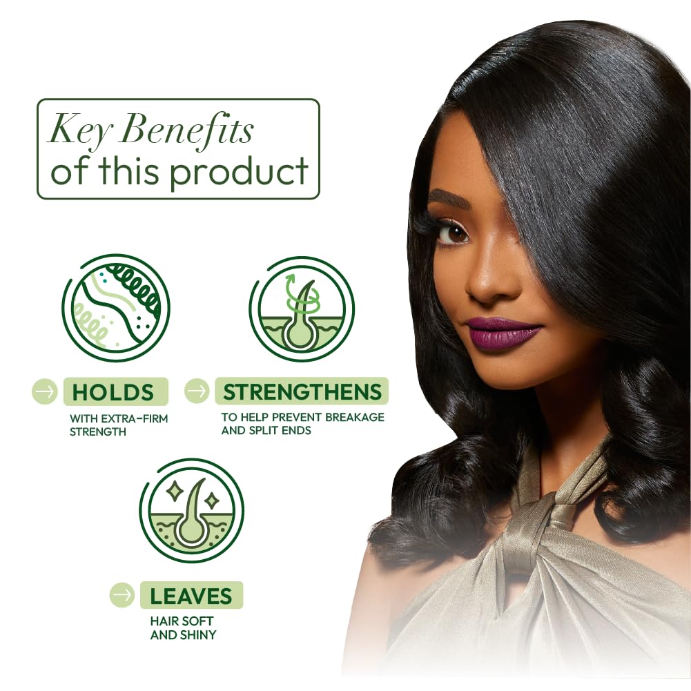 Ors Olive Oil Gellie Glaze and Hold With Castor Oil Paraben Free Edge Control - Thumbnail 3