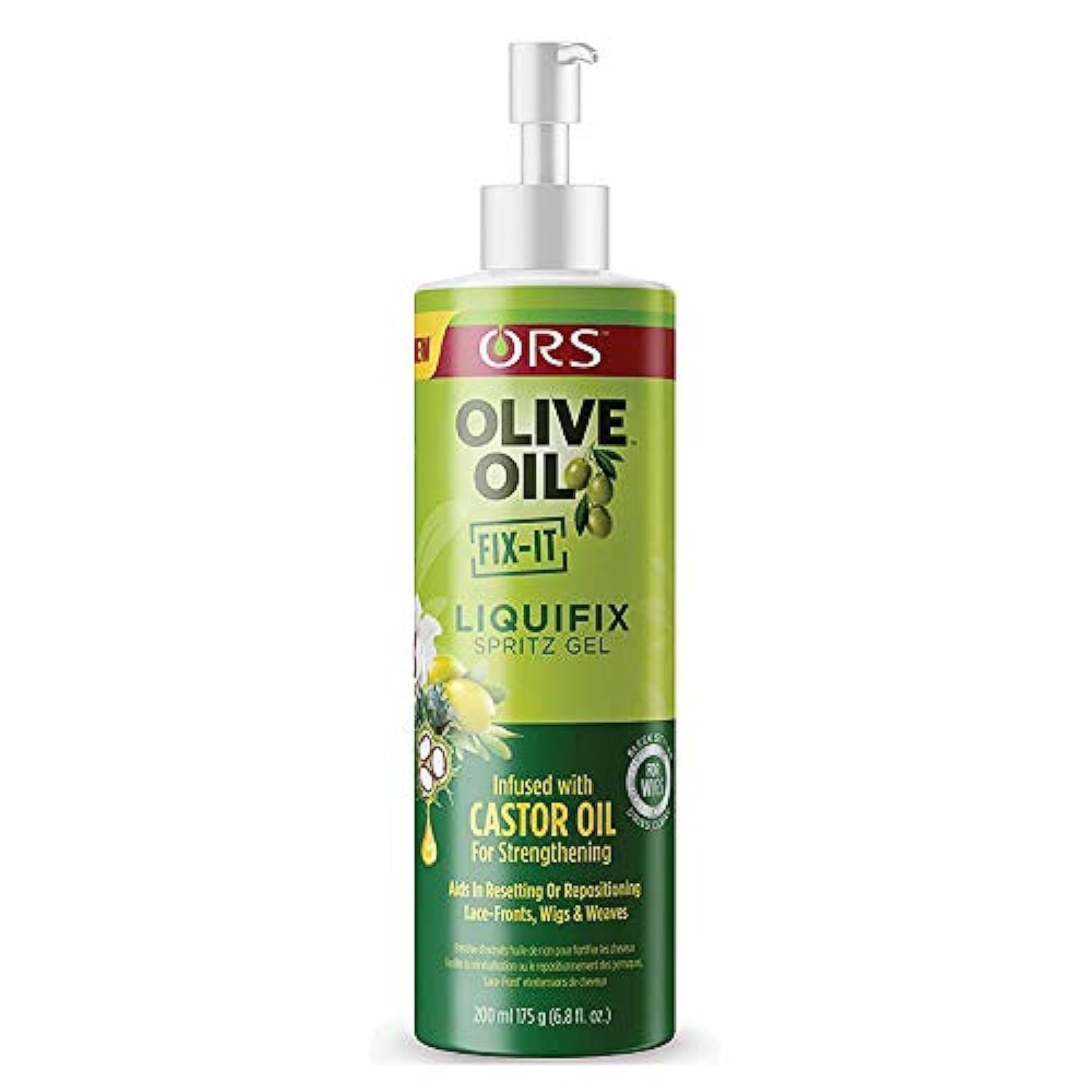 Ors Olive Oil Fix It Liquifix Spritz Gel Infused With Castor Oil for - Thumbnail 2